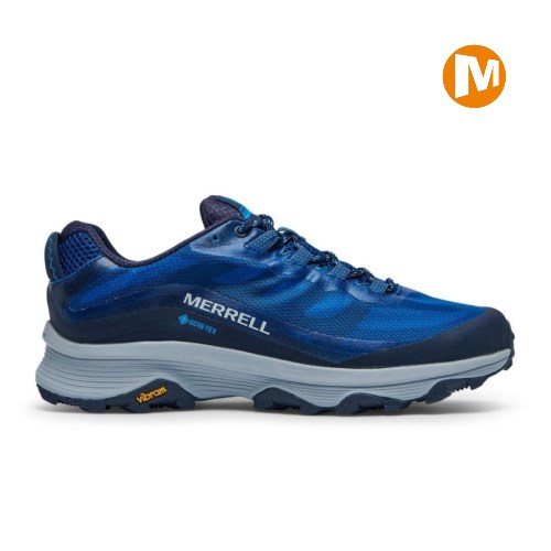 Merrell Moab Speed GORE-TEX Sneaker Herren Blau [DE-USTAC]
